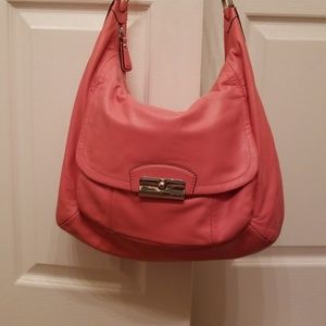 Coral Coach Purse